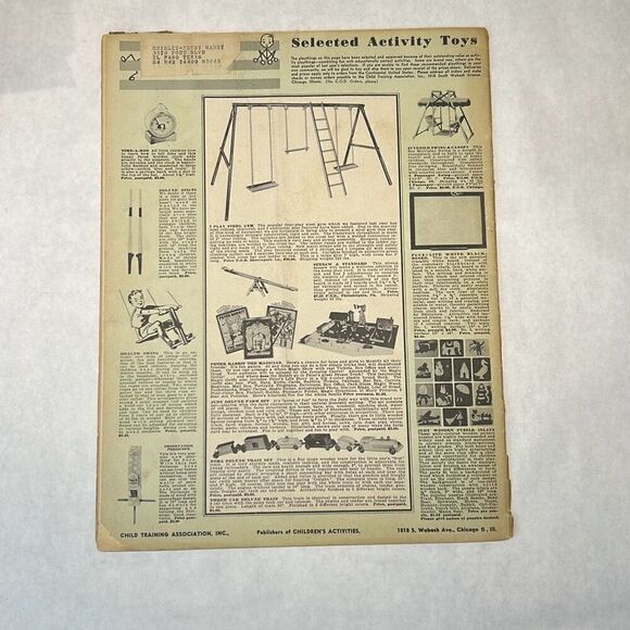 VTG Children's Activities For Home & School Magazine Book March 1945 - Picture 4 of 10
